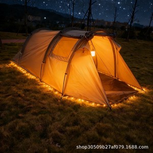 <span class=keywords><strong>Tente</strong></span> <span class=keywords><strong>tunnel</strong></span> d'extérieur transfrontalière, imperméable, coupe-vent, pare-soleil, grand espace, quatre saisons, double couche, camouflage, modèle Beetle - Product Image 3