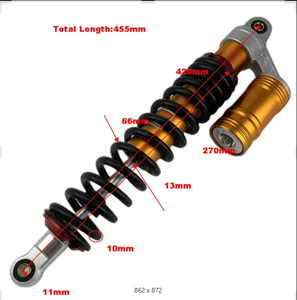 <span class=keywords><strong>Esum</strong></span>-Amortisseur arrière réglable de 420mm pour moto Suzuki, Kawasaki, Honda, Yamaha, Quad Dirt Bike - Product Image 2