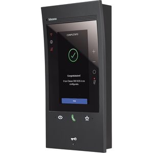 Bticino 344884 Wi-Fi collegato a 2 fili Video Video Monitor Smart EOS Black campanello di classe 300 - Product Image 2