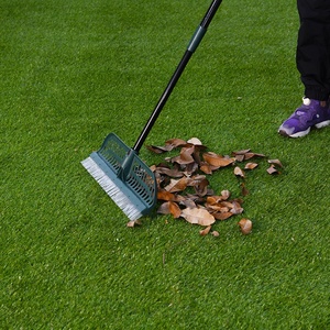 Winslow &amp; Ross 2 in 1 Garden Tools Lawn <strong>Rake</strong> and Brush <strong>Artificial</strong> Turf Carpet Brush Plastic <strong>Grass</strong> <strong>Rake</strong> - Product Image 5
