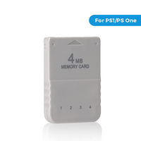 Nouvelle carte mémoire d'extension 4 Mo pour consoles de jeux Playstation 1 - Économise l'espace de stockage