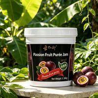 Lotlong Productiefabriek Grote Verpakking Dikke Pulp Passievruchtenpuree Jam voor Dessertwinkels & Melkthee-ketens