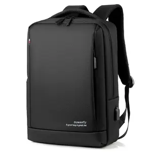 Custom Logo 2023 Business Waterproof Women's Nylon 15.6 Inch School Travel Bag Men Mochilas Laptop Backpacks