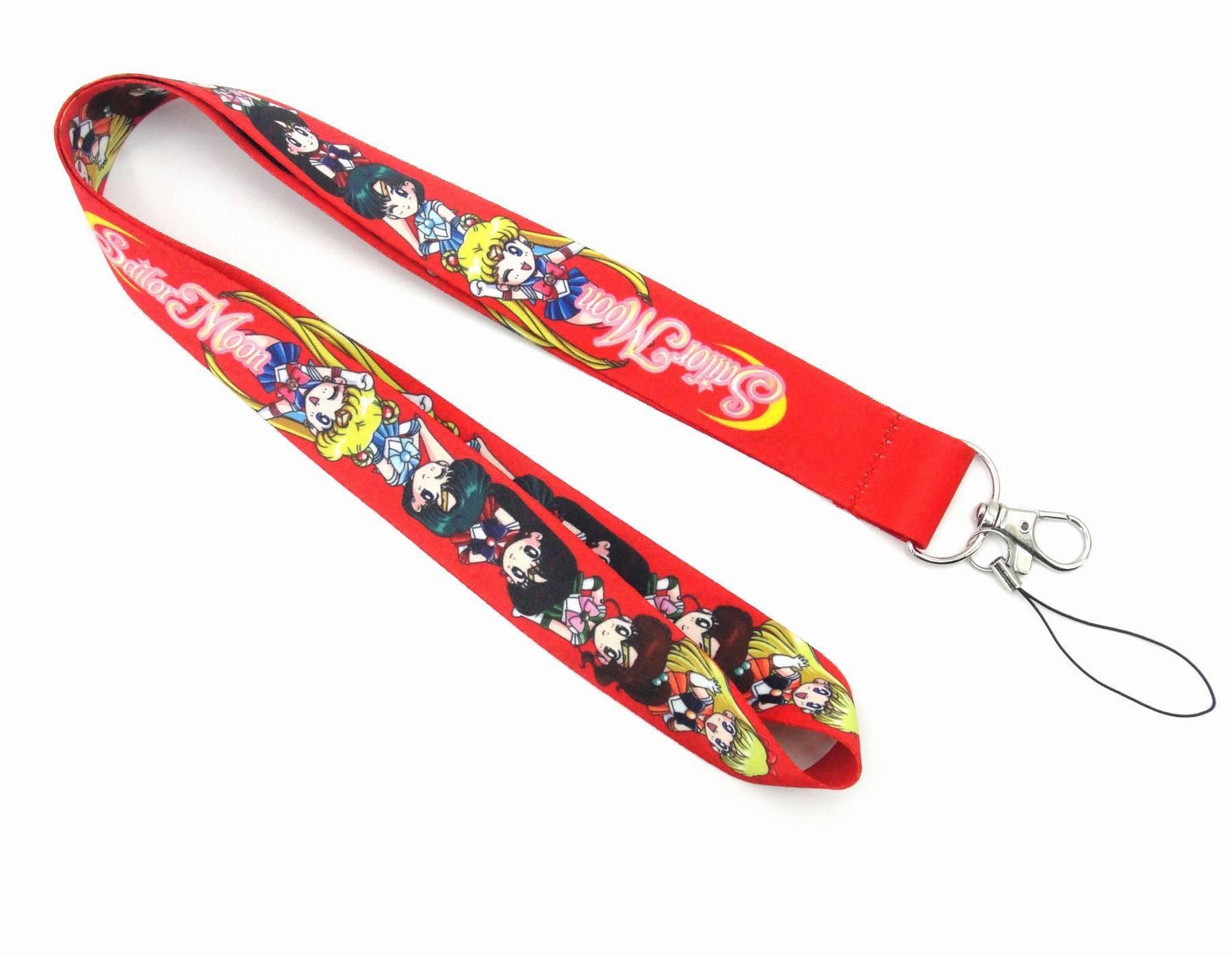 Anti-Lost Promotional Gift Lanyards Cute Cartoon Sailor Lanyards Wholesale Phone Card Accessories Lanyards Custom Logo Custom Image 5