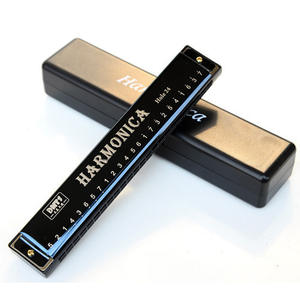 Venta al por mayor instrumento <span class=keywords><strong>de</strong></span> <span class=keywords><strong>viento</strong></span> armónica <span class=keywords><strong>de</strong></span> material <span class=keywords><strong>de</strong></span> acero <span class=keywords><strong>de</strong></span> 24 agujeros en armónica clave C - Product Image 4