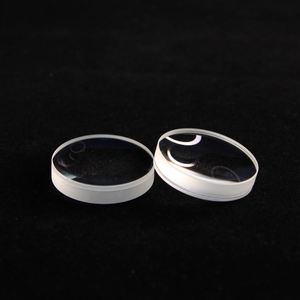 Prix usine optique verre de Quartz transparence Plano concave diamètre de la lentille 30mm 40mm 50mm longueur focale lentille en verre optique - Product Image 4