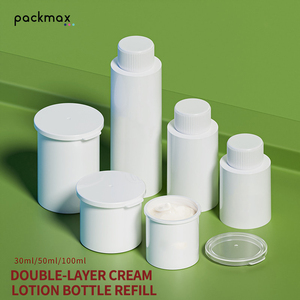 PP Vacuum Lotion Bottle Refill Inner Cup 15-100g – Replacement Empty Container - Product Image 2