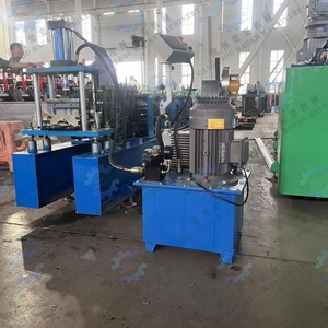 Máquina Automática de Perforación y Conformado de Puertas Enrollables de Acero Inoxidable Controlada por PLC para la Construcción - Product Image 2