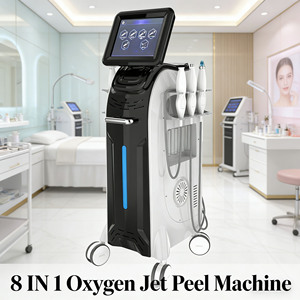 Appareil de peeling à jet d'oxygène 8 en 1 efficace pour le rajeunissement de la peau, anti-inflammatoire et élimination de l'acné - Product Image 1