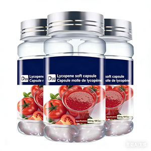 Capsules de lycopène concentré, antioxydant, vitamine E, stimulant immunitaire, sans gluten, naturel, pour adolescents - Product Image 1