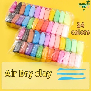 <b>Sivi</b> Unisex Children 2-4 Years Super Light Clay Educational DIY Handmade Toy Set 36 Colors Modeling Clay Slime with Tools - Product Image 2