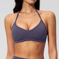 Soutien-gorge de sport sans couture pour femme, éco-responsable, idéal pour le fitness, bretelles en Y, pour la gym, style sexy, léger