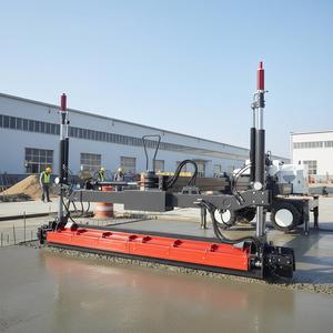 Machine à surfaçonner le béton à double grille d'acier, vibrante et laser, autoportée, pour travaux de sol en béton, en promotion - Product Image 3