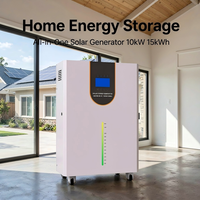 Invertisseur hybride 10 kW avec batterie LiFePO4 15 kWh/16 kWh, système de stockage d'énergie domestique tout-en-un, onde sinusoïdale pure 230 V en stock