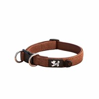 Collier pour chien réglable, durable, rechargeable, confortable en coton, collier doux pour le cou, pour la promenade en plein air, convient aux chiens de petite/moyenne/grande taille