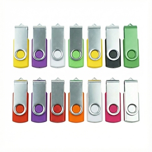 2026 New Style Retro Metal Customized Logo and Color 4G to 256G <b>Memory</b> U Disk 2.0 and 3.0 - Product Image 1