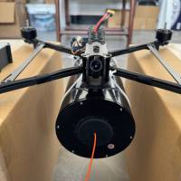 Dispositivo FPV antiinterferencia para UAV SM G657A2 módulos de vídeo de imagen a prueba de agua 3km a 30km carrete de fibra óptica desnuda piezas de barco RC