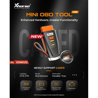 Herramienta de Programación de Llaves VVDI Key Tool Max para Mini OBD V2 XDMO20, Protocolo CANFD 8A, Caja IMMO 12V ABS, 1 Año de Garantía