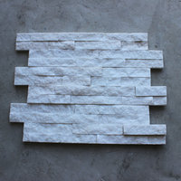 Panneau de mur extérieur de revêtement de pierre de culture d'ardoise naturelle 10x40
