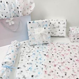 Wholesale Custom Printed <b>Tissue</b> Wrapping <b>Paper</b> with Star Bear for Gift Packaging Clothing Bouquet Wrapping - Product Image 2