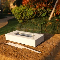 Cheminée d'ethanol portable Inno-fire TT-28, sans fumée, capacité 1,8 L, garantie 3 ans