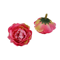 Bunga Peony Buatan Kecil Gaya Modern Segar Buatan Tangan Sentuhan Alami Tahan Lama 3-5 Tahun Dekorasi Rumah Meja Teh