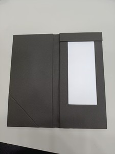 Porta-ordenanzas iluminado de piel sintética personalizado con luz LED para restaurante - Product Image 3