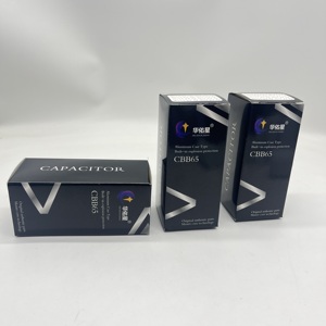 <span class=keywords><strong>Condensateur</strong></span> à film HUAYOUXING CBB65 35+5uF 45+5uf 370-630VAC Boîtier en aluminium -40°C +70°C ESR 0.002 pour climatiseur - Product Image 6