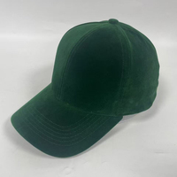 Vente en gros Casquette de baseball en velours concassé vierge unisexe Casquettes en velours chaud pour l'hiver avec broderie personnalisée et logo