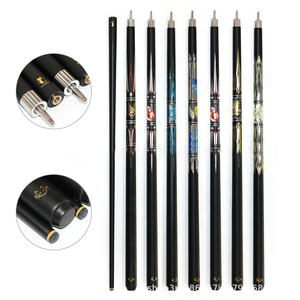 Tacos de <span class=keywords><strong>Billar</strong></span> Modernos de Fibra de Carbono con Unión de 1/2, 19oz/20oz, Personalizados para Snooker y <span class=keywords><strong>Billar</strong></span>, 12.5mm - Product Image 1