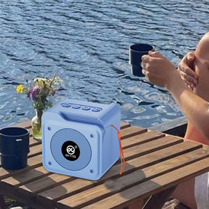 Haut-parleur sans fil portable avec lecteur de carte USB, fonction d'appel, <span class=keywords><strong>sortie</strong></span> 5W, mini stéréo portable pour voiture - Product Image 2