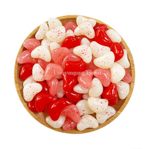 Bonbons gélifiés en forme de cœur, saveur fraise framboise, personnalisables en gros pour la Saint-Valentin - Product Image 2