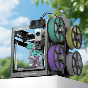 Flashforge AD5X 4-Color <strong>3D</strong> Printer With USB Automatic High Temp 300&#8451; Max Speed 600mm/s Fast Multi-Color Prototyping PLA - Product Image 4