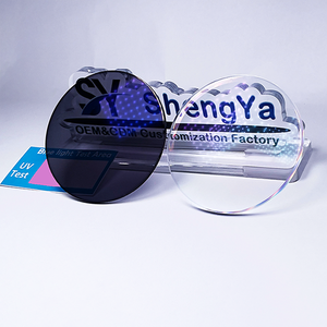 Lentes ópticas Factory 1,49 Super Hydrophobic HMC 1,56 Blue Cut Fotocromático CR39 Lentes semiacabadas - Product Image 2