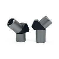 JENM Super Clear Metal Lens Barrel Medical Loupe Sold Single Angle Magnifying Glass Ergonomic ERGO Surgical Loupe