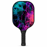 Set Raket Pickleball Poplar, Set Raket Kayu Dewasa dan Anak, Pickleball Luar Ruangan, 735g, Tersedia, Penjualan Langsung Pabrik
