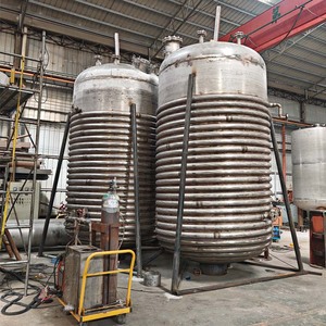 Mezcladora de Acero Inoxidable con Reactor Agitado y Camisa para Línea de Producción de Resina - Product Image 1