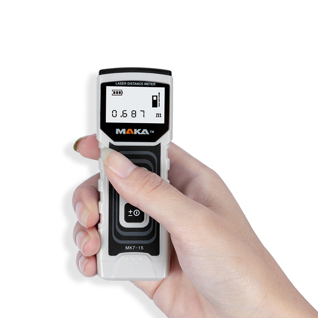 MAKA  15m High Accurate Laser Distance Meter Measure Rangefinder Measuring Tools Laser Distance Meter Digital