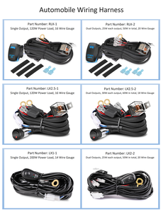 Ô Tô Điện Dây Nịt Dây Điện Dây Nịt Lắp Ráp RV LED Khai Thác ATV Phụ Tùng Phụ Kiện - Product Image 6