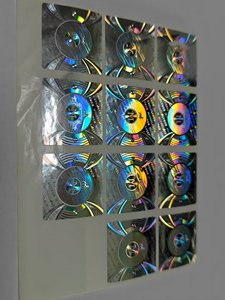 ป้ายผนึกเพื่อความปลอดภัยโฮโลแกรมกันการงัดแงะป้องกันการปลอมแปลงกันน้ำสติกเกอร์เป็นโมฆะสำหรับโปรโมชั่นป้องกันการปลอมแปลง - Product Image 6