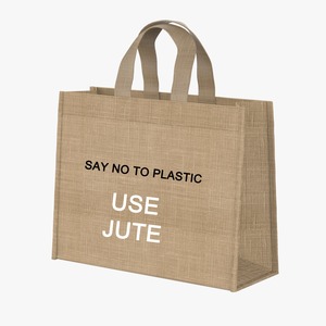 กระเป๋าช้อปปิ้งจากปอกระเจาแบบย่อยสลายได้พร้อมหูหิ้วผ้าฝ้ายนุ่มสบาย มีจำหน่ายแล้วในราคาพิเศษ - Product Image 1