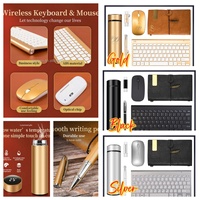 Set de Regalo Corporativo Personalizado con Logotipo para Conferencias Empresariales: Batería Externa, Ratón Inalámbrico USB, Cuaderno, Regalos Tecnológicos Ejecutivos Promocionales al por Mayor