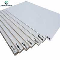 Feuilles de carton pressé épais gris 950 gsm