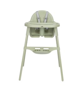 Chaise haute Bebeconfort Meely moderne en acier inoxydable verte, sécurité accrue pour les enfants de 6 mois à 3 ans - Product Image 2