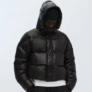 Vestes matelassées pour hommes personnalisées avec logo, rembourrage en duvet, veste rembourrée en duvet de plumes, veste matelassée pour hommes - Product Image 3