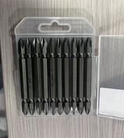 Embouts de tournevis Torx à double extrémité S2 PH2 65 mm, manche en acier, outils électriques résistants à la corrosion, ensembles d'outils d'électricien