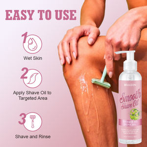 Huile de pré-rasage Réduire la traînée et la brûlure <span class=keywords><strong>du</strong></span> <span class=keywords><strong>rasoir</strong></span> Huile de rasage naturelle pour la peau apaisante pour tout le corps - Product Image 6