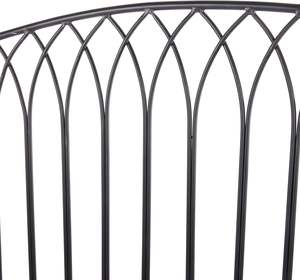 Bancos plegables de hierro forjado hechos a mano para jardí<span class=keywords><strong>n</strong></span>, patio al aire libre, diseño tradicional, metal enrollado, venta al por mayor - Product Image 5