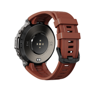 Montre connectée DM58 5ATM pour la natation et la randonnée avec GPS, pression atmosphérique, altimètre, boussole et suivi de trajet - Prix de gros