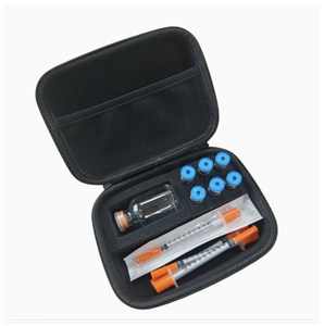 Custodia Portatile Personalizzabile con Logo in EVA a 6 Scomparti per Fiale di Insulina e Peptidi, Scatola Contenitore per Siringhe e Aghi, Organizer da Viaggio per Fiale Mediche da 3ml e 10ml - Product Image 4